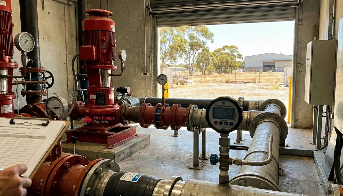 fire pump low pressure Australia
