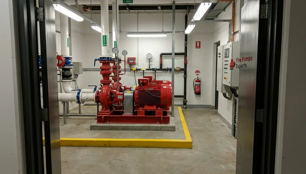 fire pump maintenance layout Australia