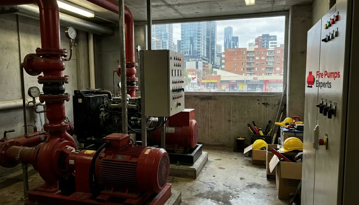 fire pump mixed use Australia