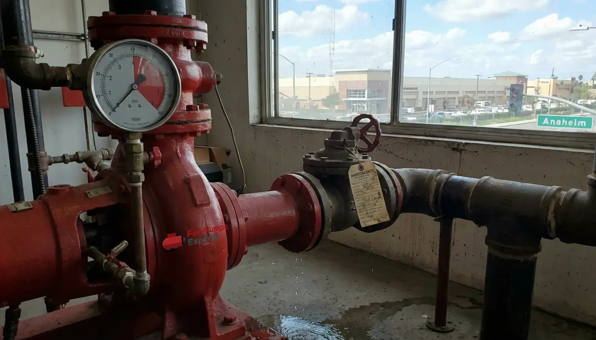 fire pump overpressure issues Anaheim