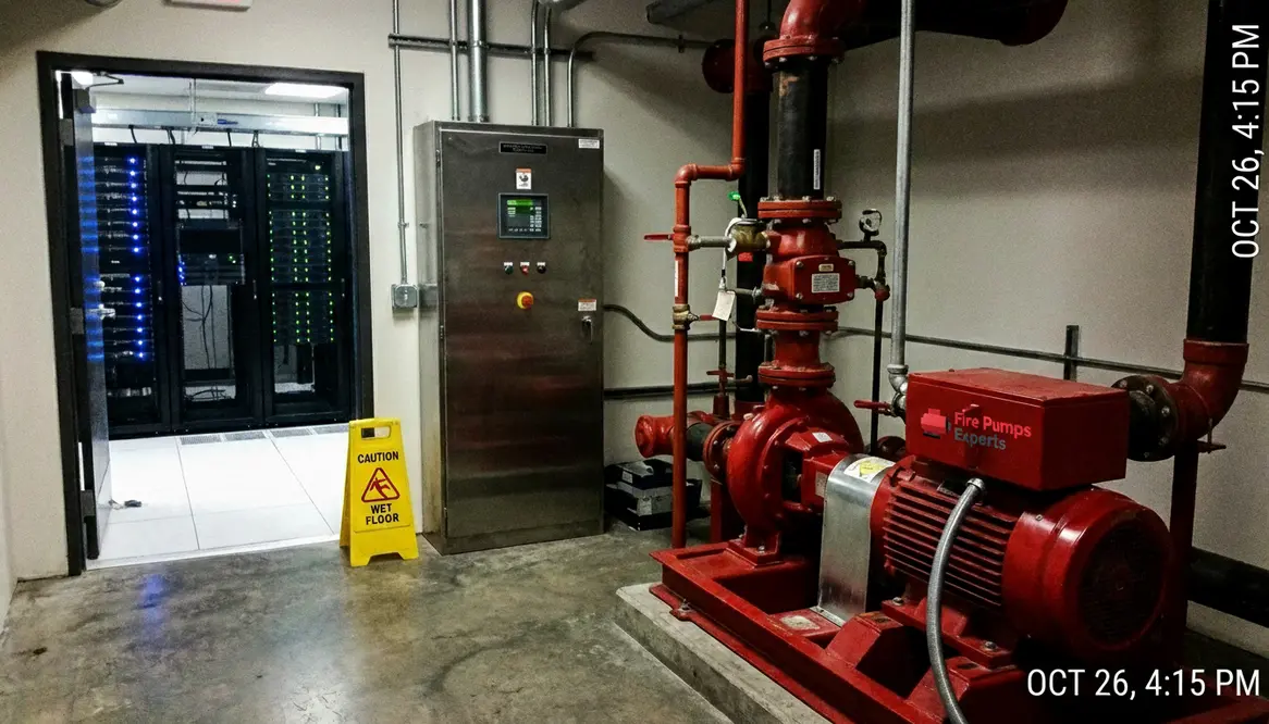 fire pump pre action system design