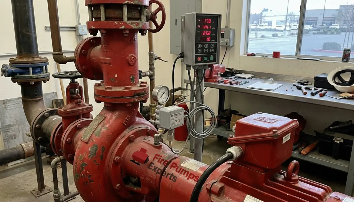 fire pump pressure sensor failure Fremont