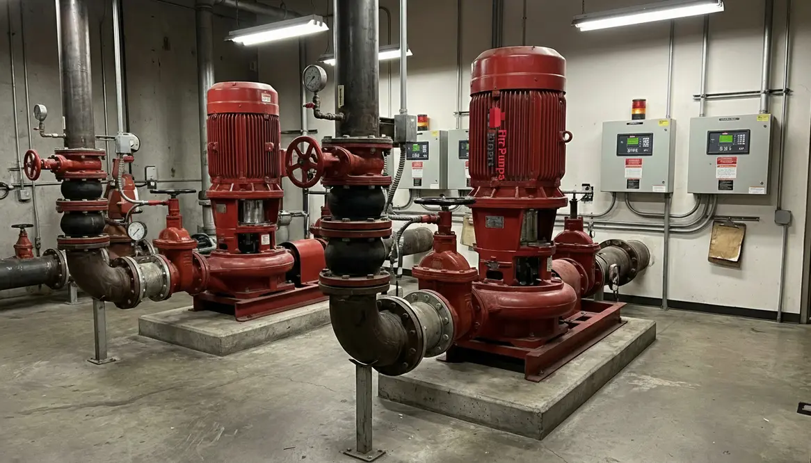 fire pump redundancy design Fresno