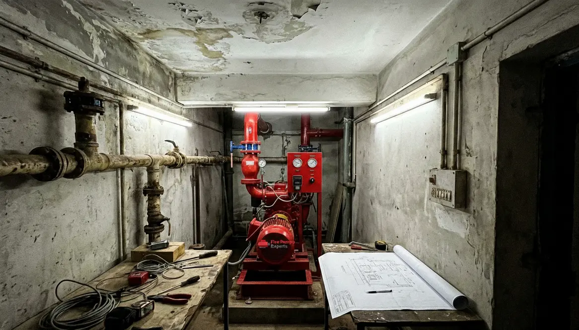 fire pump retrofit old buildings India