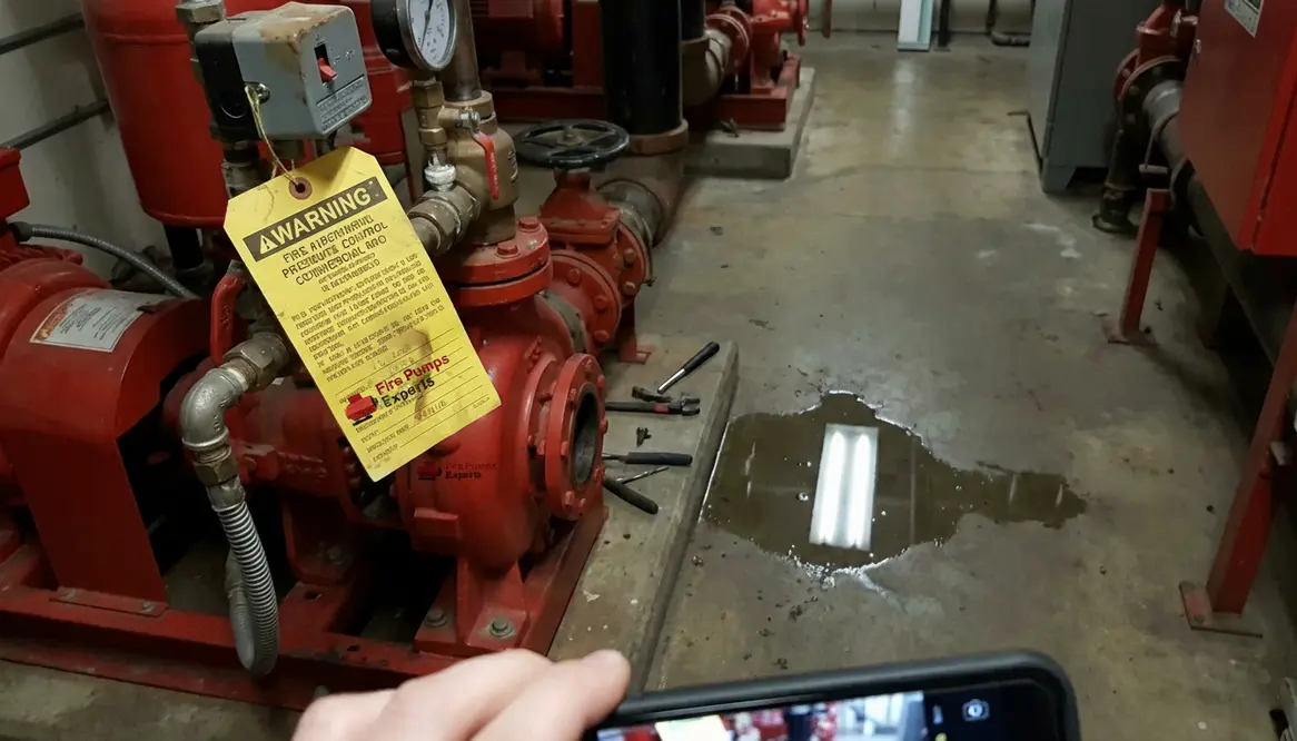 fire pump runaway condition Sacramento