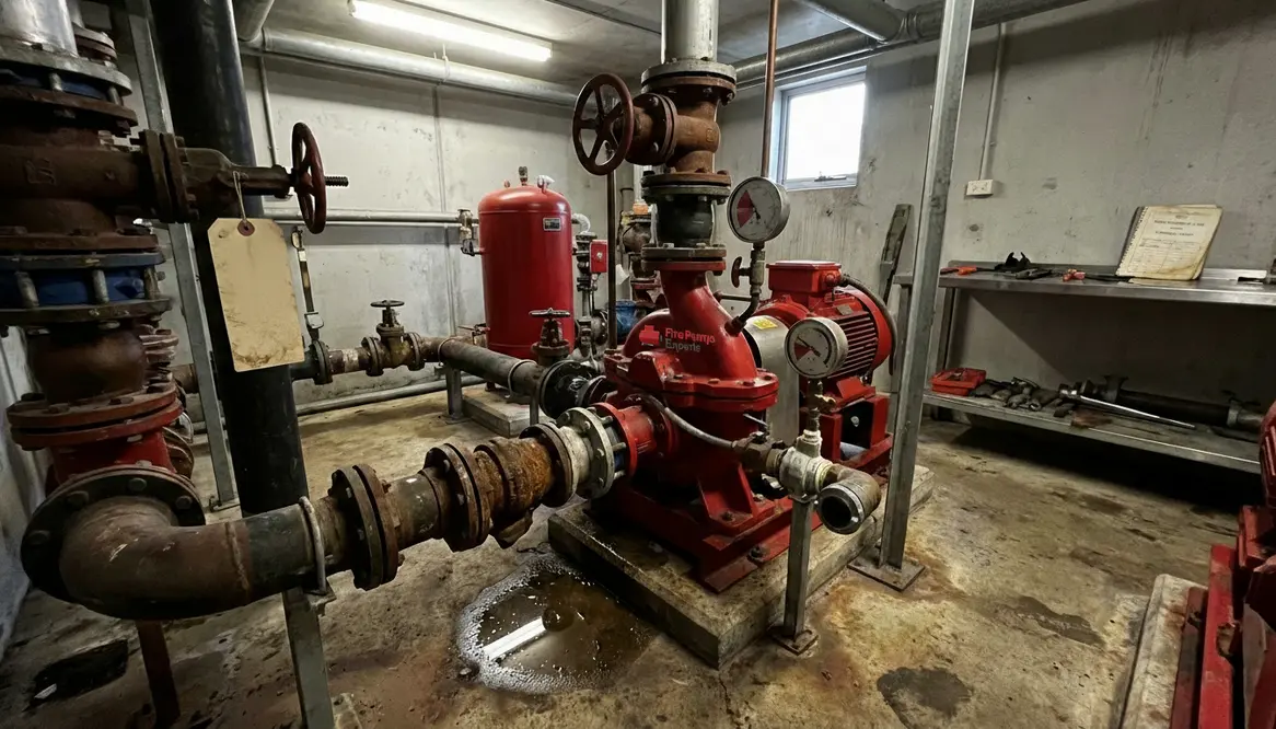 fire pump sizing issues Australia