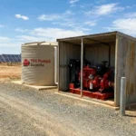 fire pump solar facility Australia