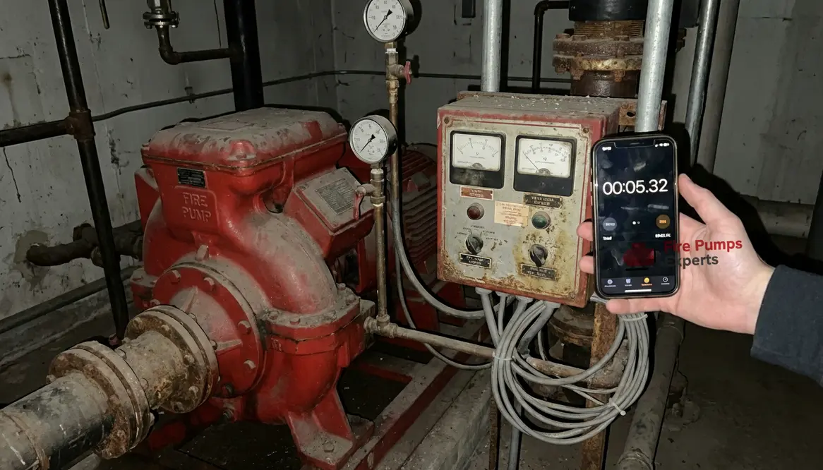 fire pump start delay Modesto