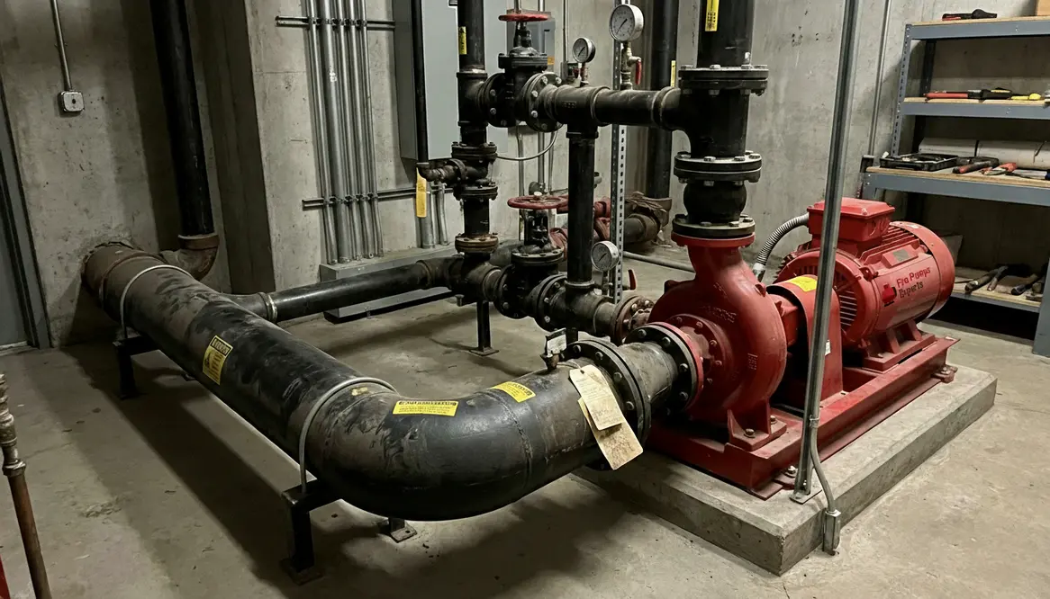 fire pump suction pipe design San Jose