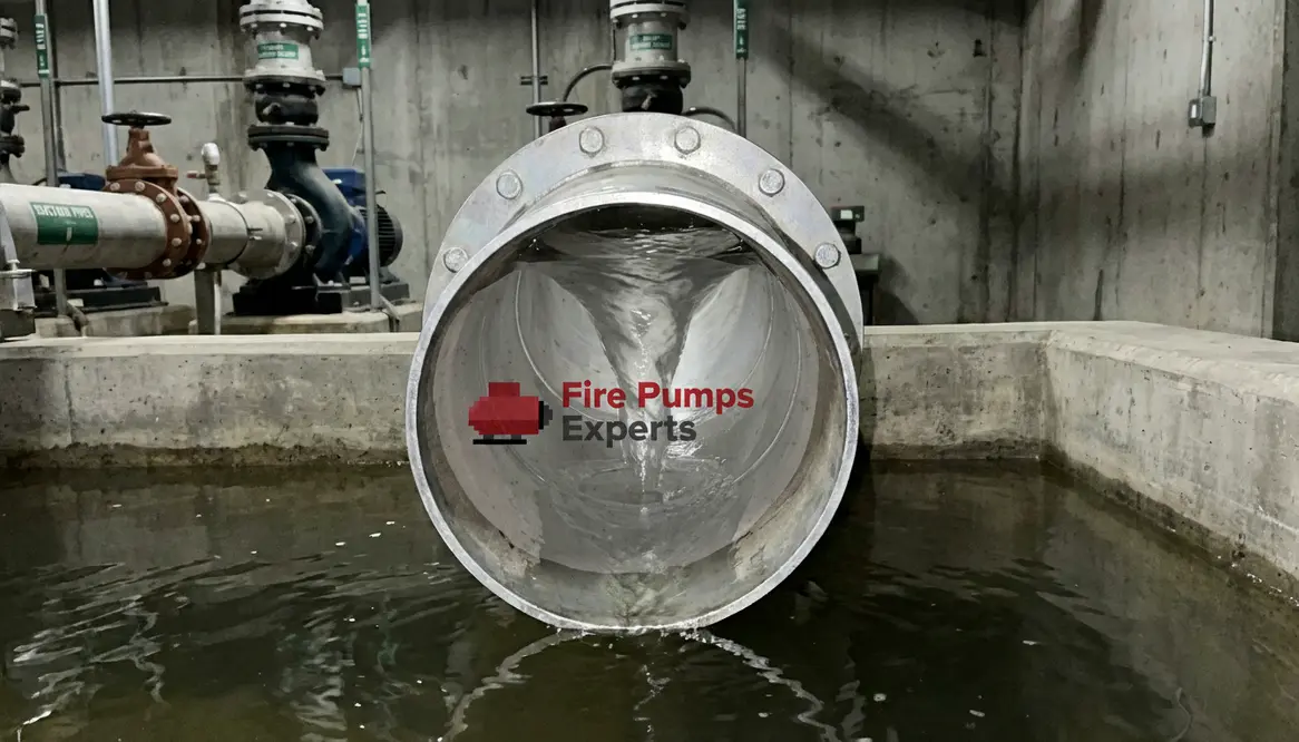 fire pump suction vortex Bakersfield