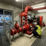 fire pump transport infrastructure Melbourne