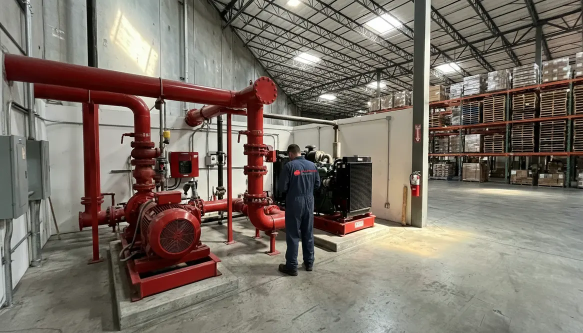 fire pump warehouse Inland Empire