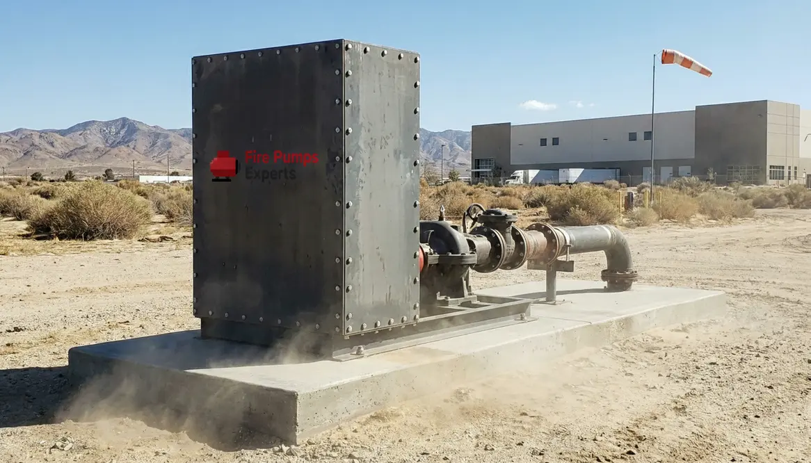 fire pump wind exposure Palmdale