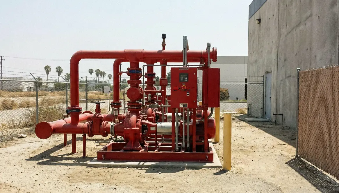 high hazard fire pump Fontana CA