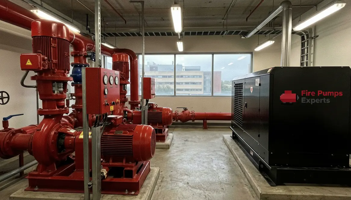 hospital fire pump Australia