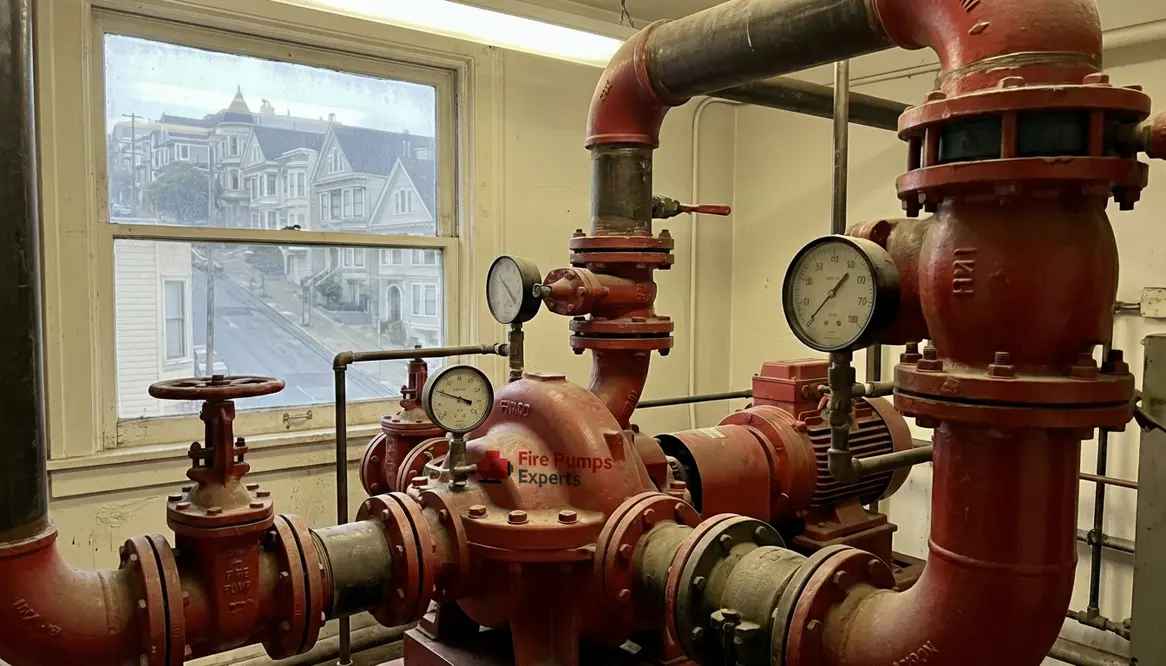 inline fire pump system imbalance San Francisco
