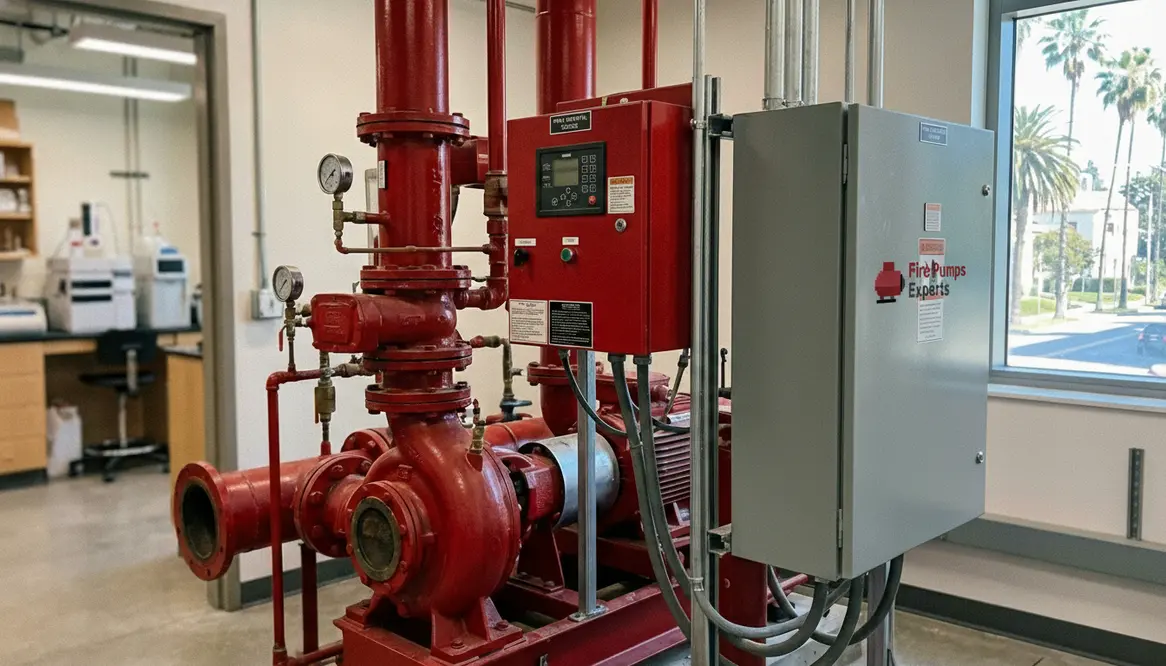 laboratory fire pump Pasadena
