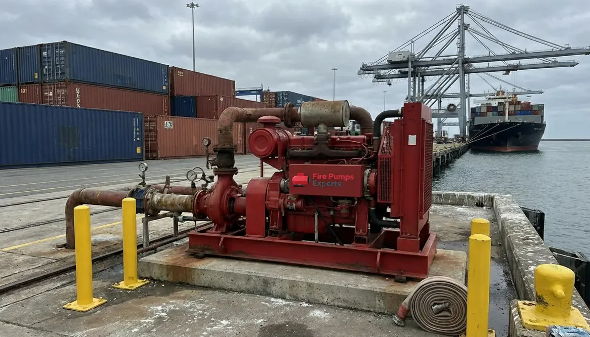 port fire pump Australia