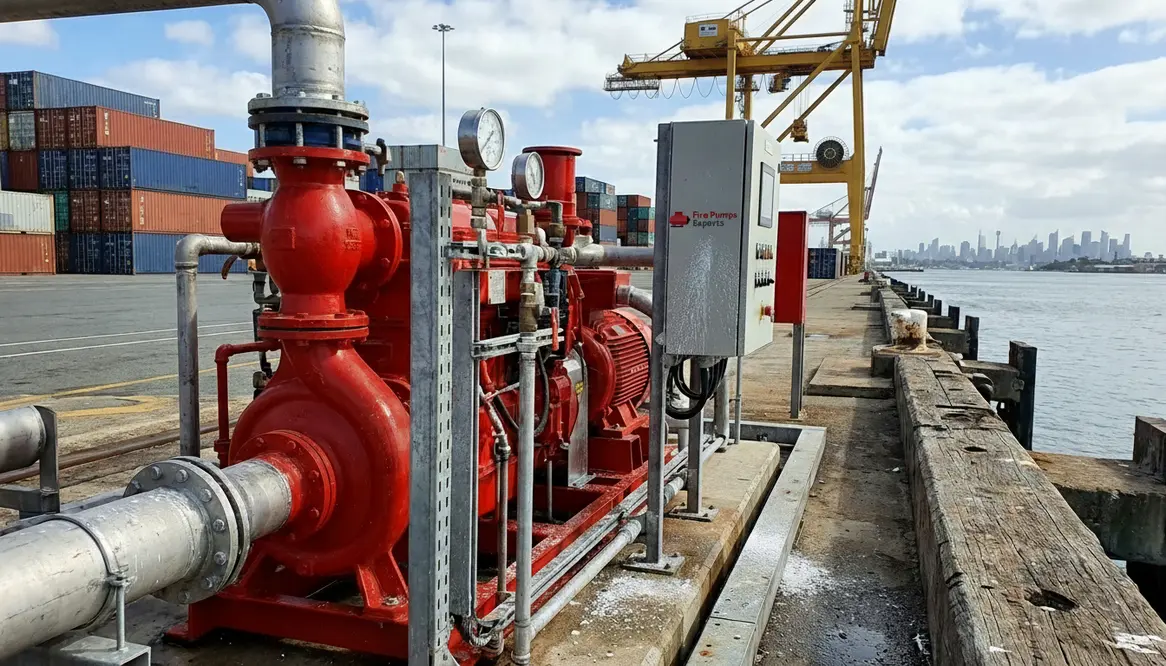 port fire pump systems Australia