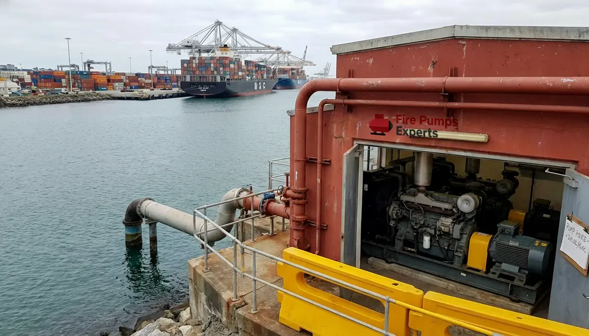 port fire pump systems Australia