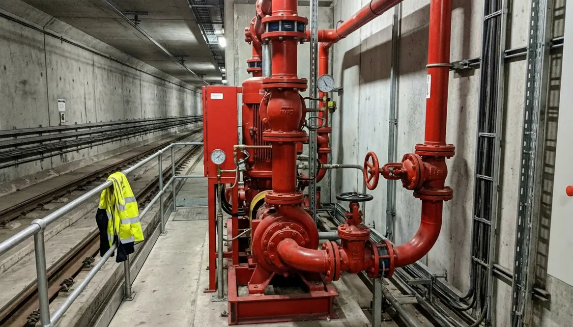 railway fire pump Australia