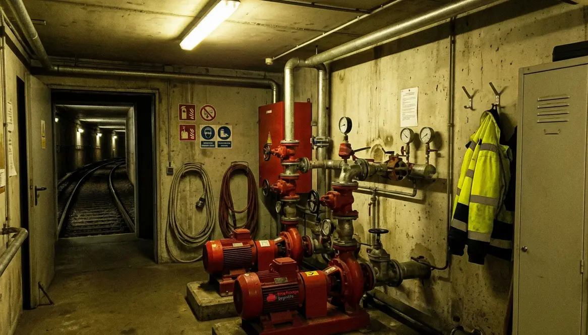 railway fire pump Europe