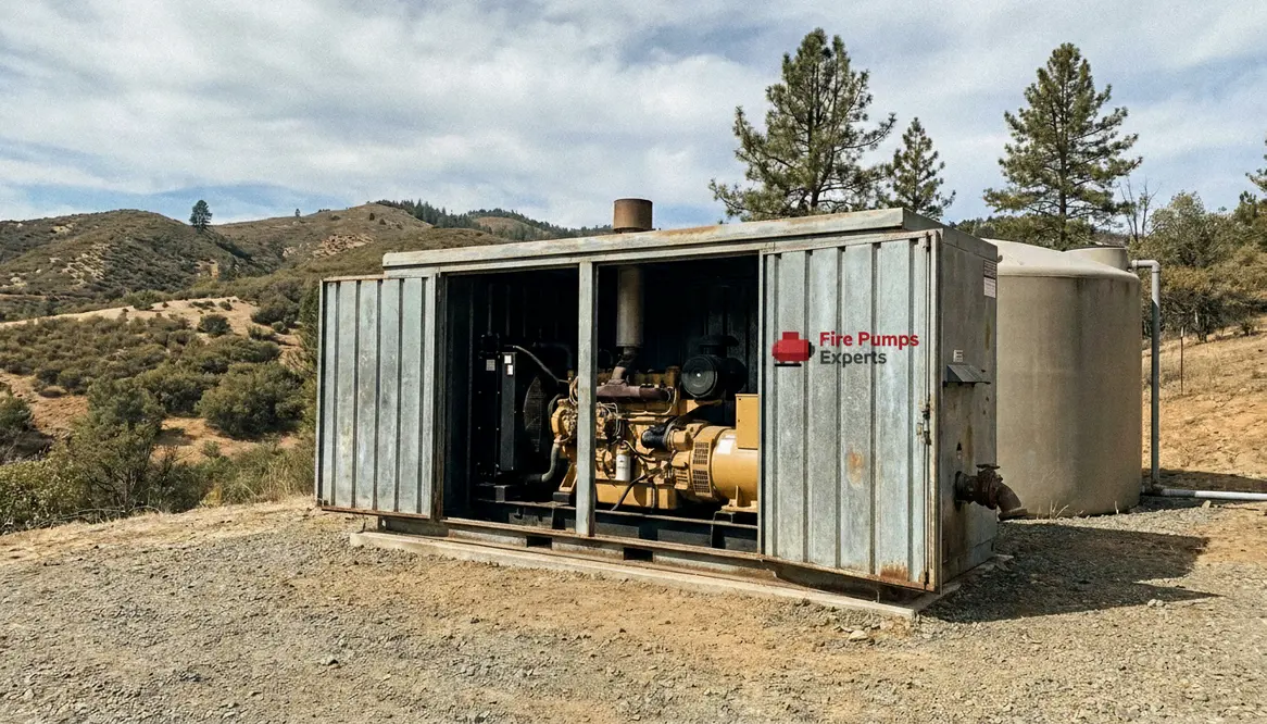 remote facility fire pump Northern California