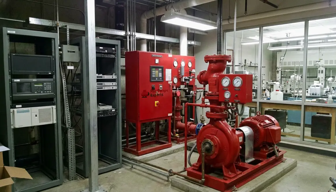 research facility fire pump Berkeley