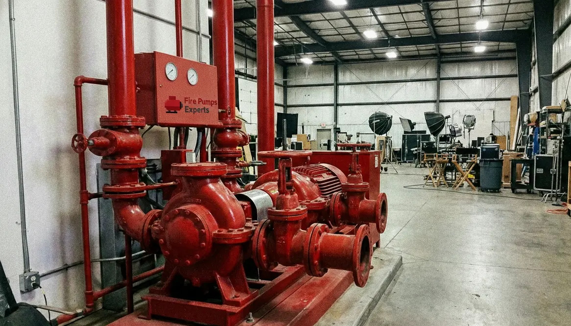sound stage fire pump Hollywood