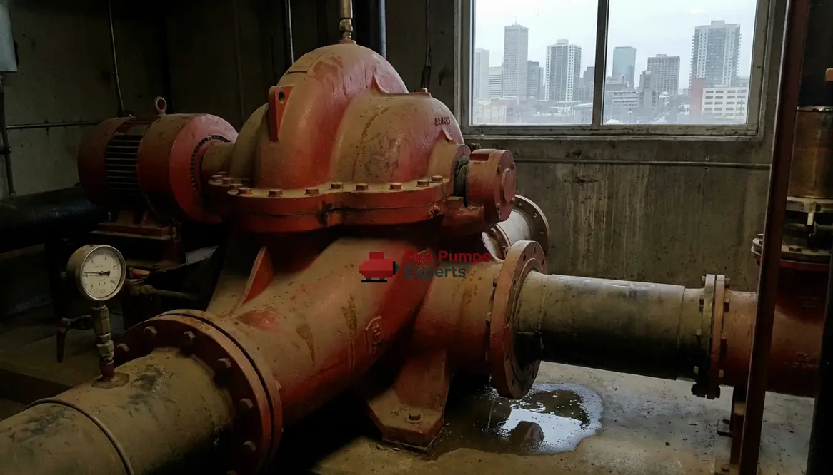 split case fire pump failure Sydney