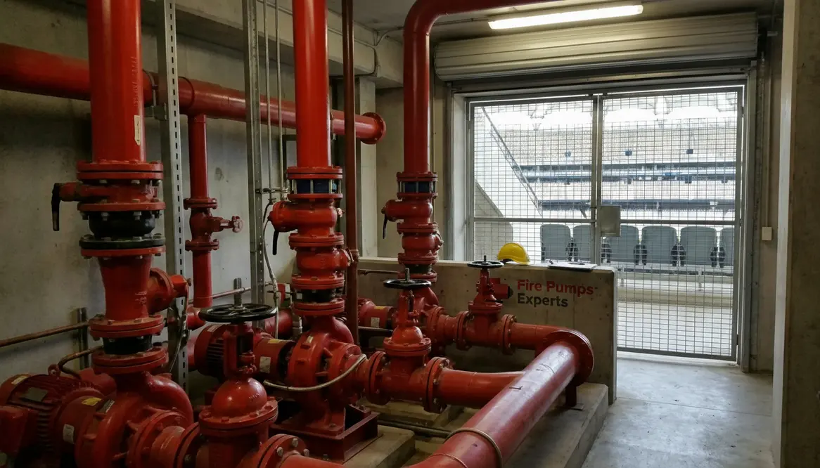 stadium fire pump Australia