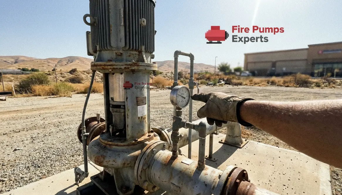 vertical turbine fire pump cavitation Bakersfield