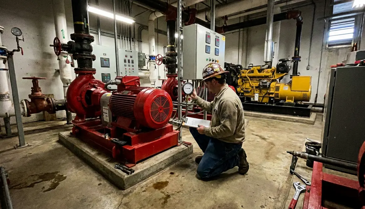 annual fire pump inspection