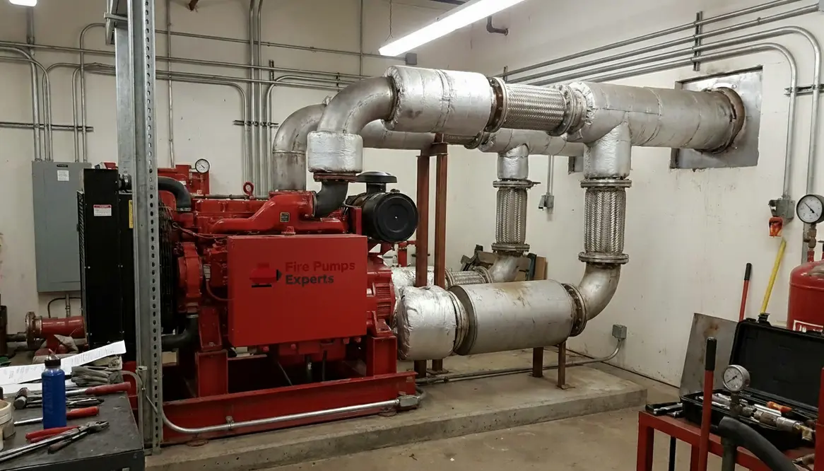 diesel fire pump exhaust requirements