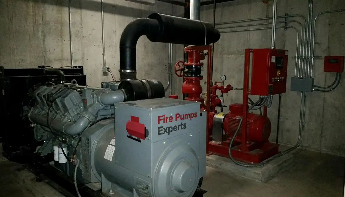 electric fire pump backup power