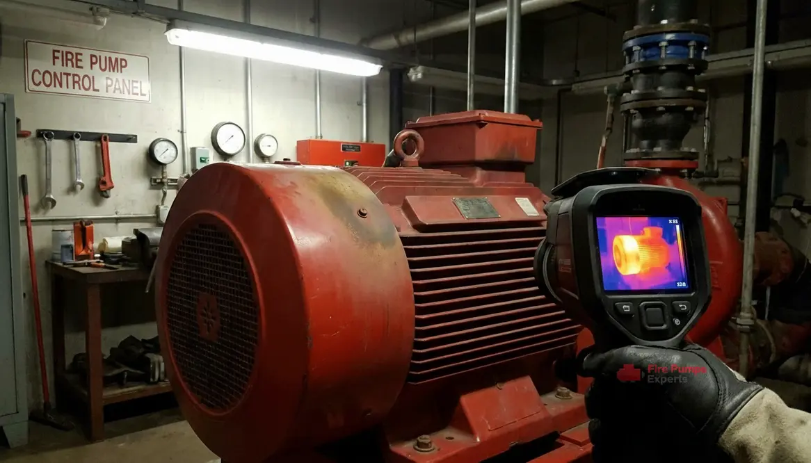 electric fire pump motor overheating