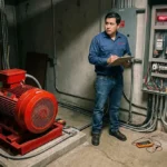 electric fire pump not starting