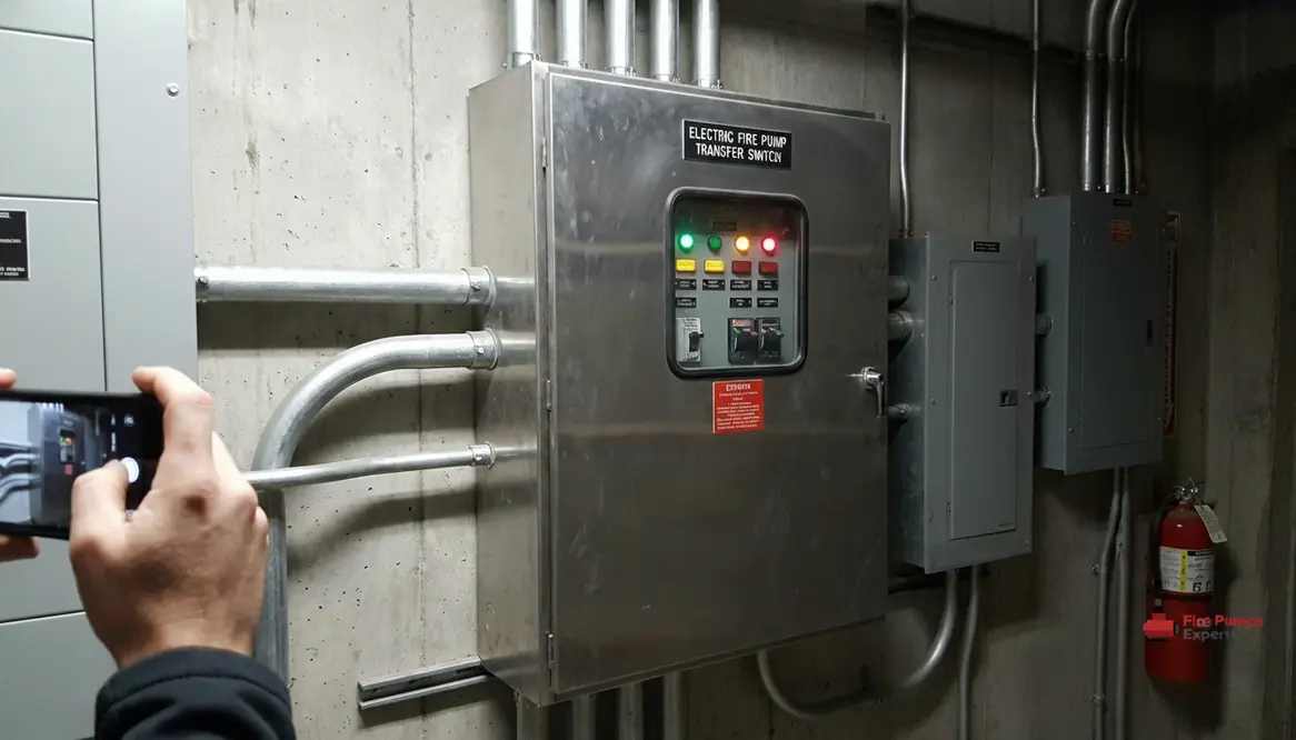 electric fire pump transfer switch