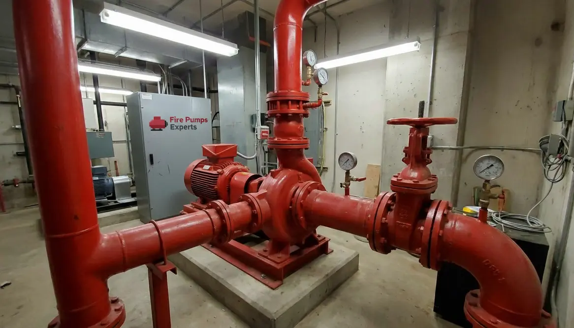 end suction fire pump