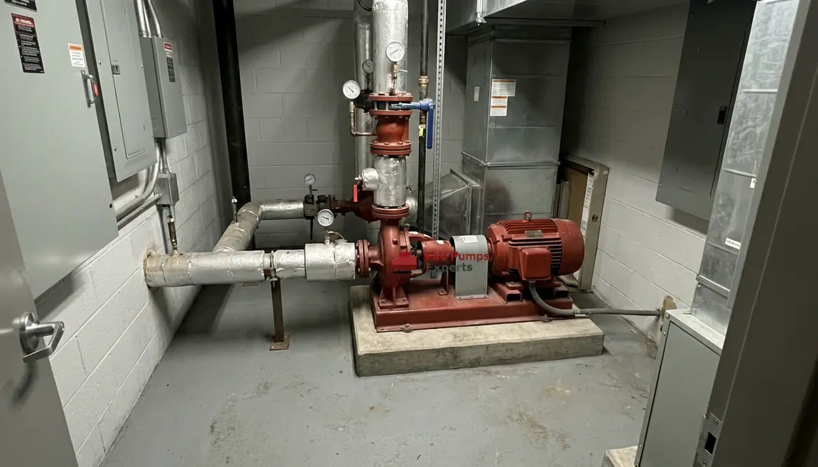 end suction pump commercial building