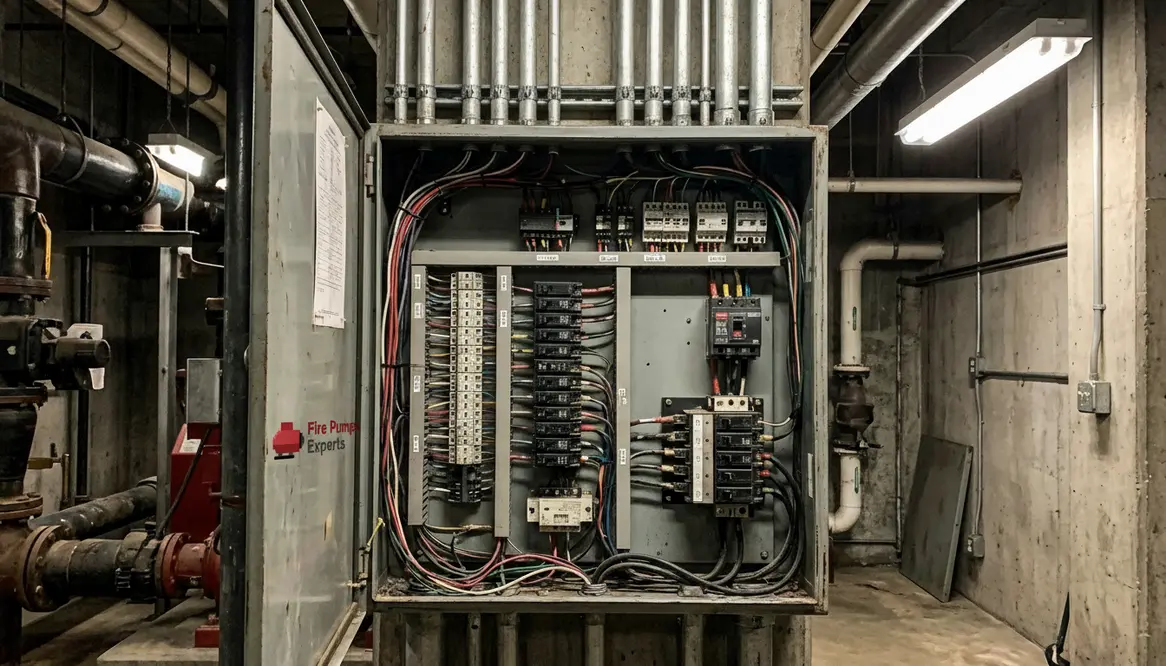 fire pump controller wiring