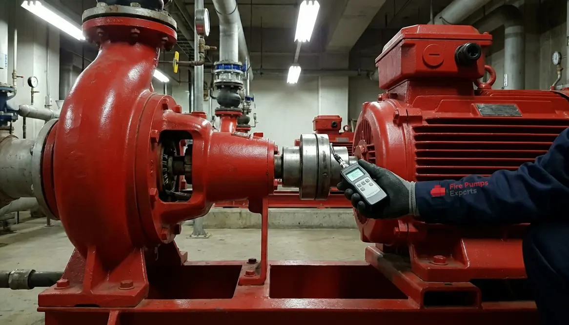 fire pump coupling alignment