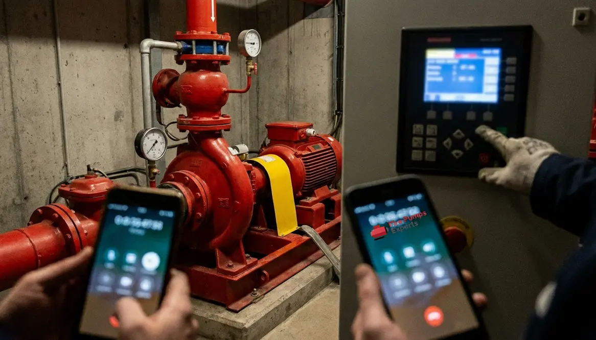 fire pump keeps running