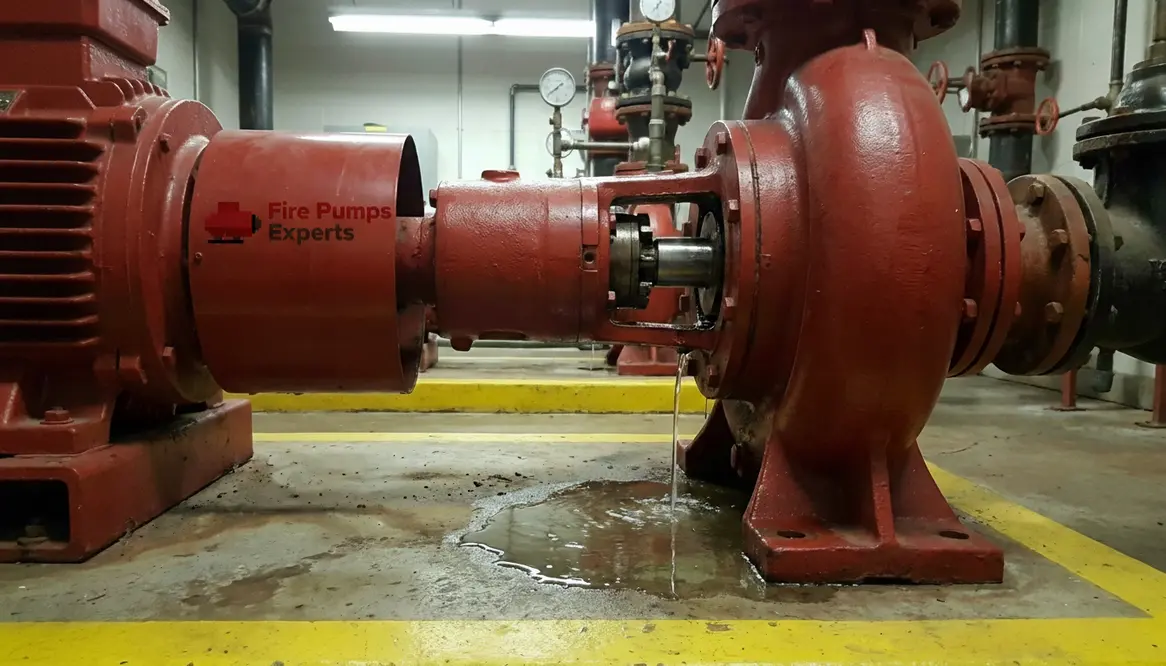 fire pump leaking water