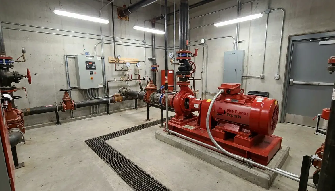 fire pump room code requirements