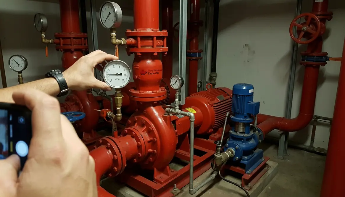 fire pump system not holding pressure