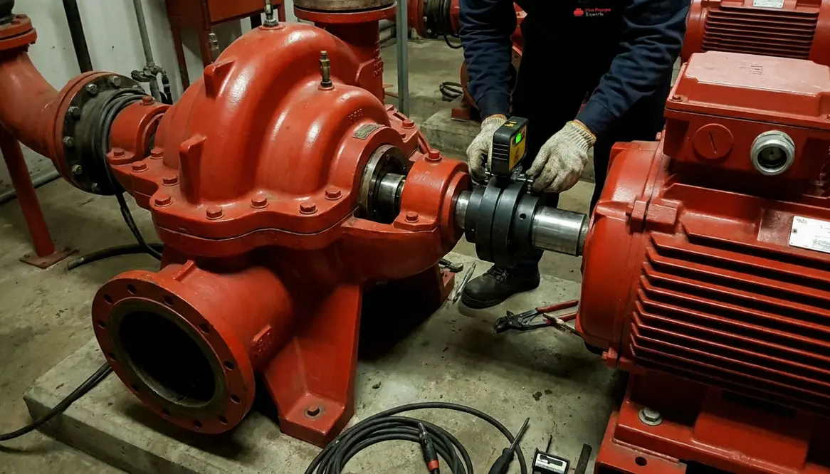 split case pump alignment