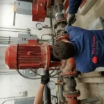 vertical inline fire pump maintenance