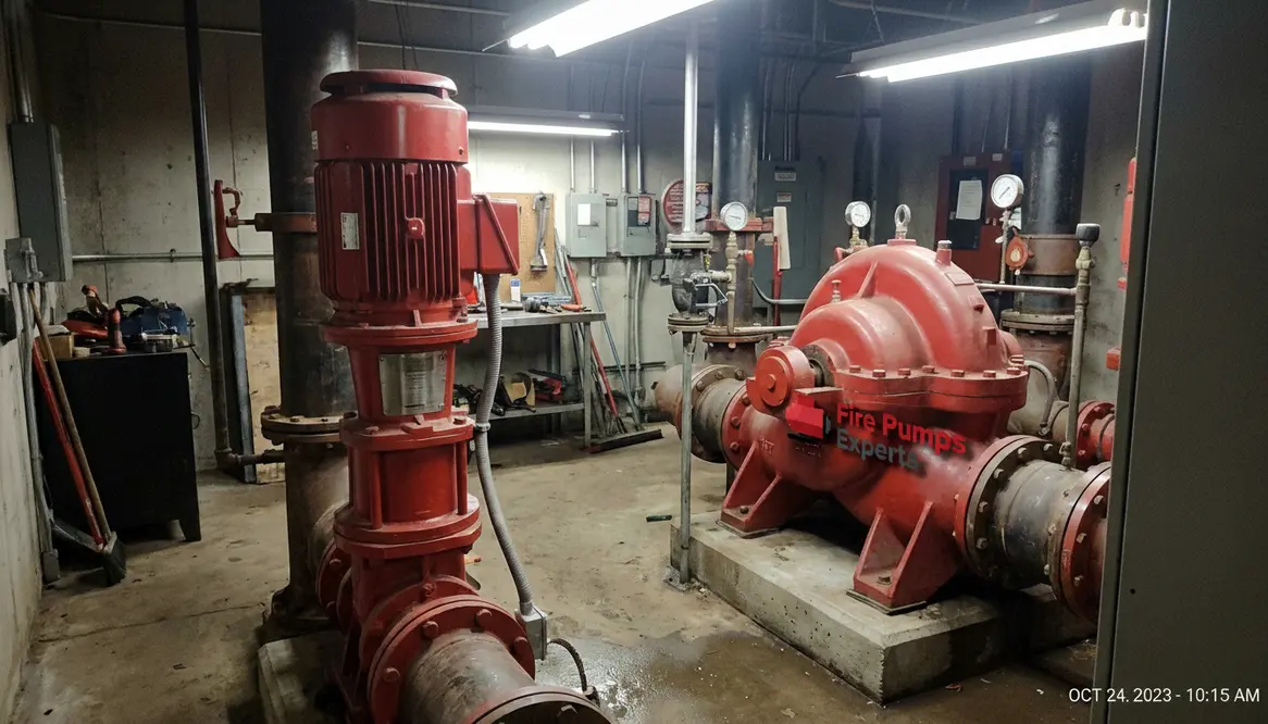 vertical inline fire pump vs split case