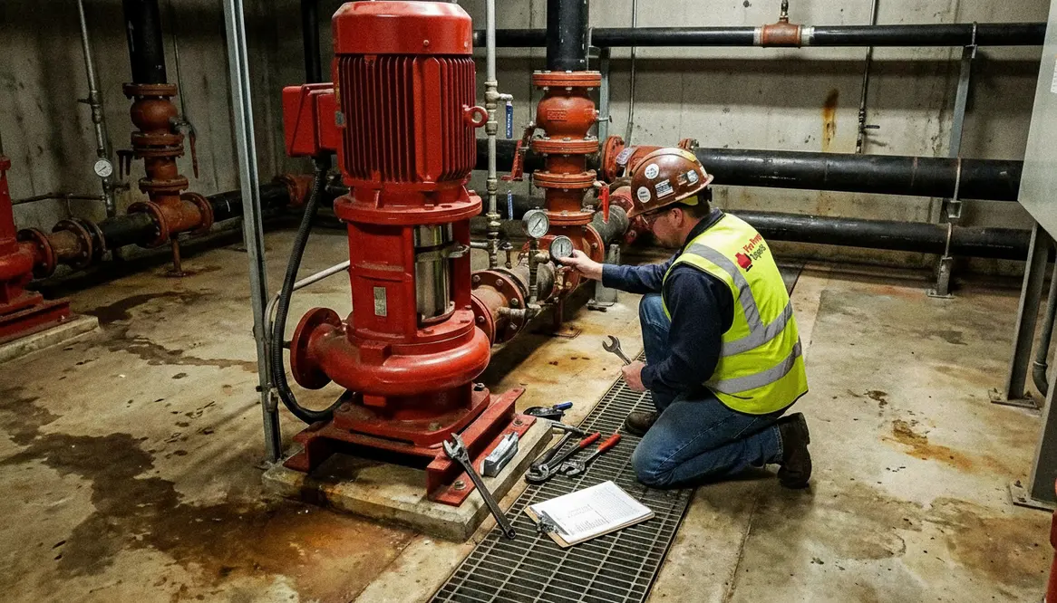 vertical turbine fire pump maintenance
